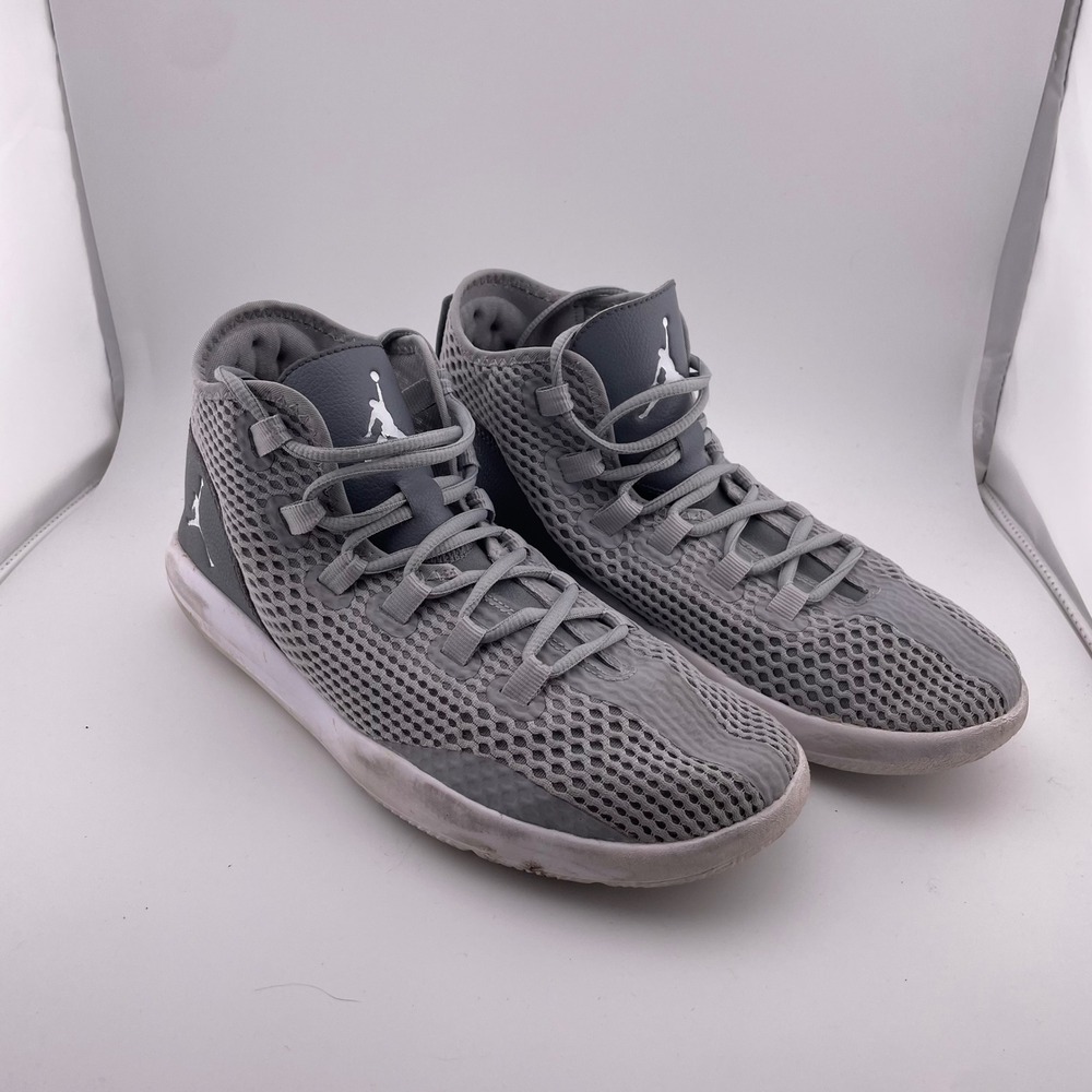 Jordan Reveal Fly Unlimited Basketball‎ Shoes Wolf Gray Mens Size 9.5 Sneakers